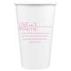 Just the Love Facts Paper Coffee Cups Image 4 of 4